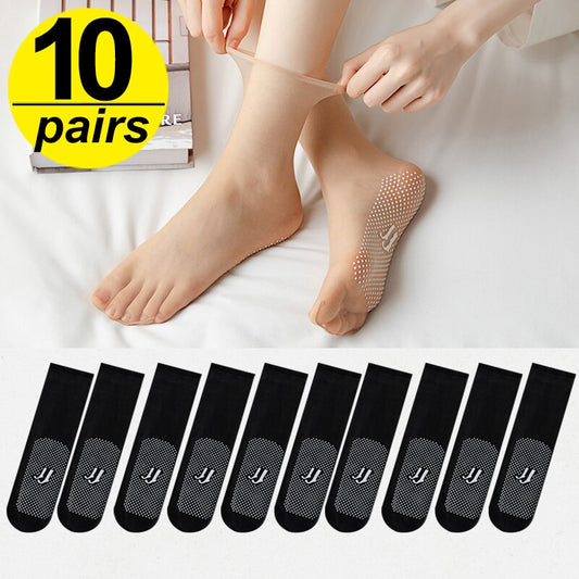 Breathable Soft Slim Ladies Summer Socks - Luxicro