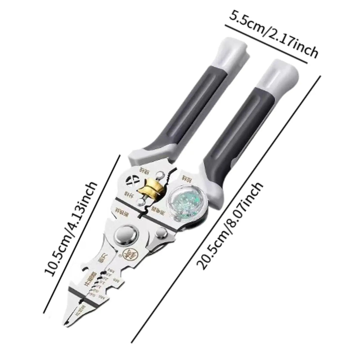 Automatic Wire Stripper and Voltage Tester Pliers