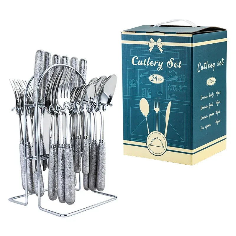 High Quality Metal Utensil Set for Everyday Use