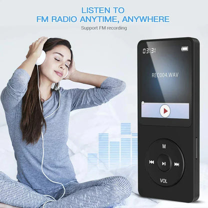 Compact Bluetooth Music Player with Wireless Sound