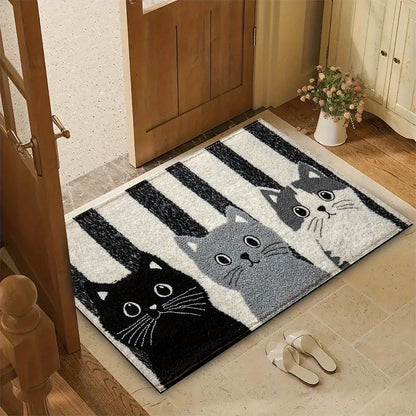 Vibrant Pet Friendly Floor Mat with Grip Backing