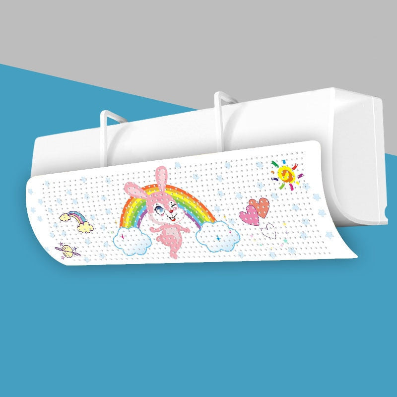 Premium AC Light Blocker Shield