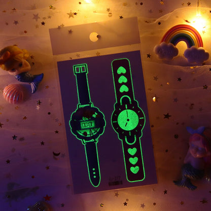 Shiny Style Watch Temporary Tattoo