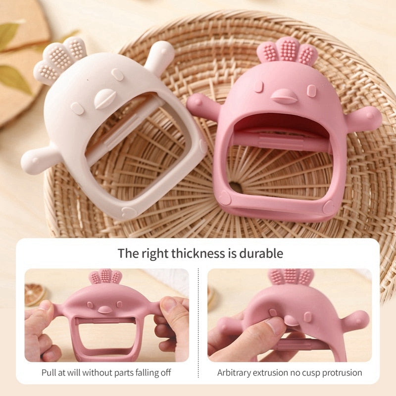 Soft Baby Teething Mittens