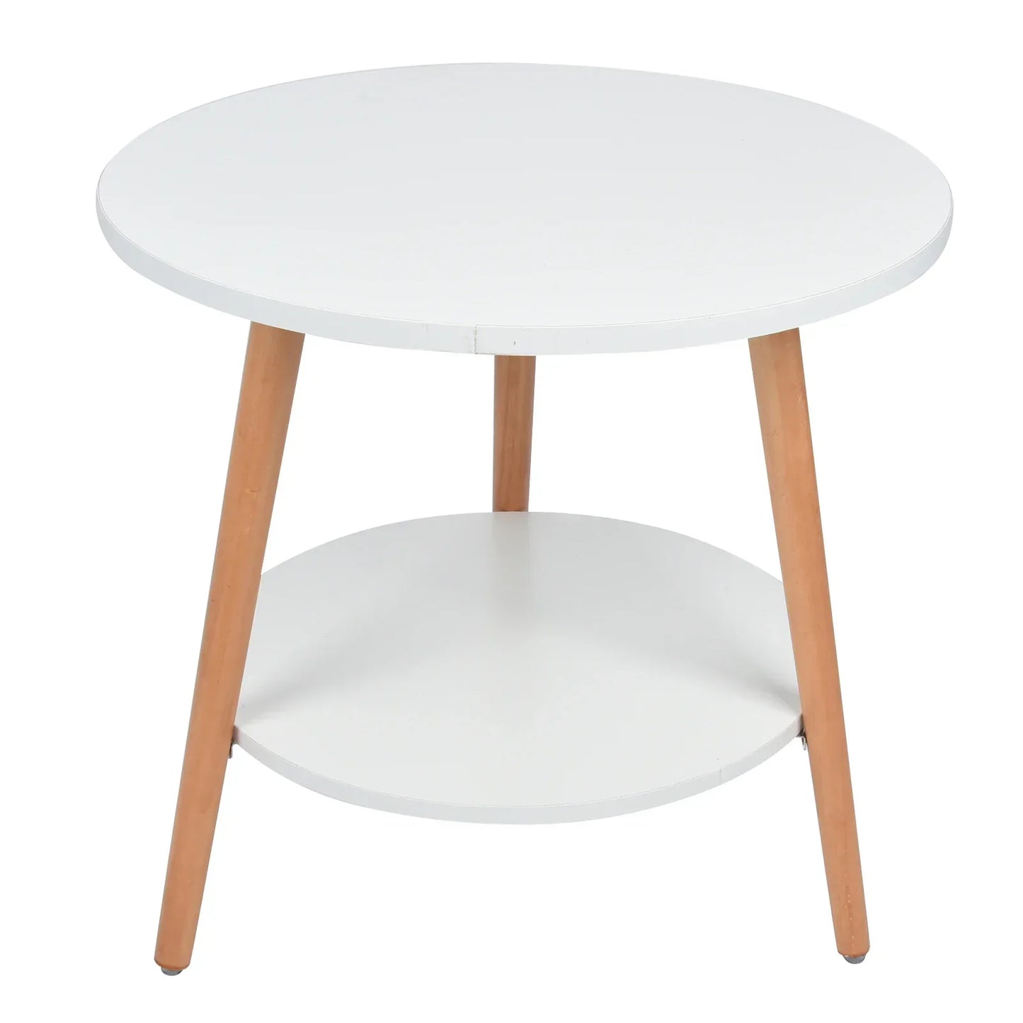 Space Saving 2 Shelf Coffee Table with Storage