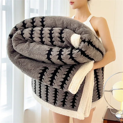 Cozy Warm Fuzzy Blanket Throw