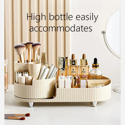 Transparent Spinning Cosmetic Organizer Box