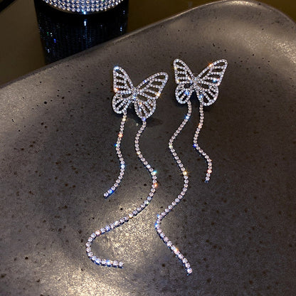 Lovely Flower Hanging Drop Earrings
