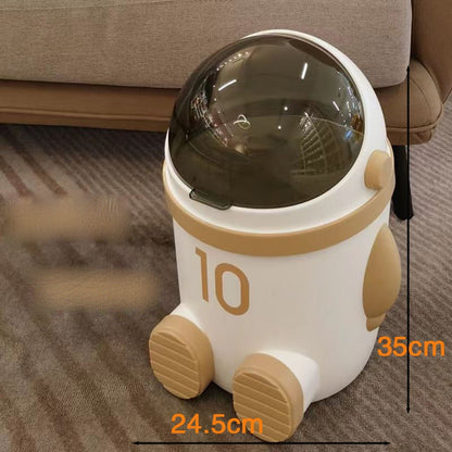 Compact Office Desktop Trash Can