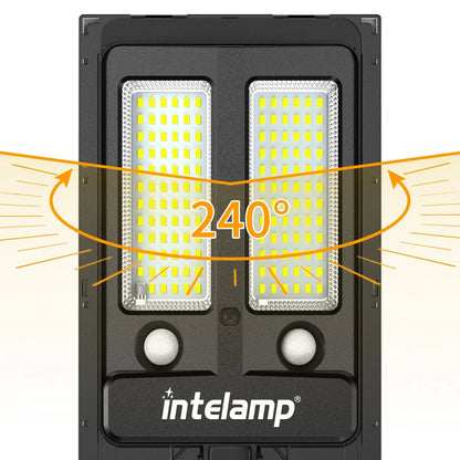 Bright Solar Powered LED Outdoor Spotlight with Remote
