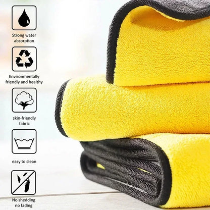 Ultra Soft Dual Sided Microfiber Cleaning Towel