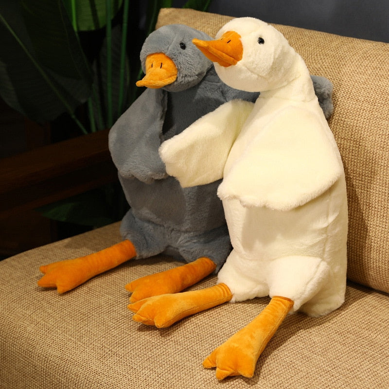 Cuddly Big Plush Duck Toy