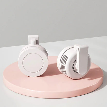 Compact Rechargeable Desk Fan Clip