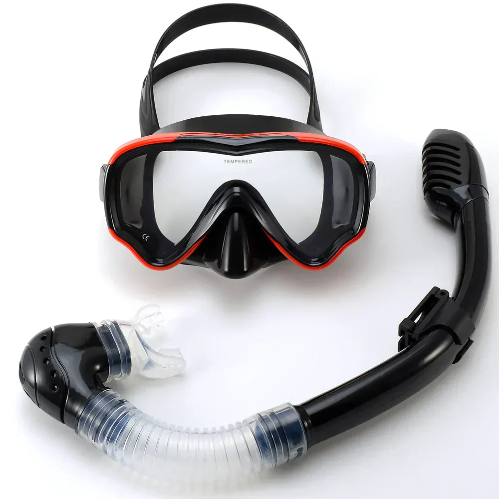Junior Diving Mask Kit with Shatterproof Lens