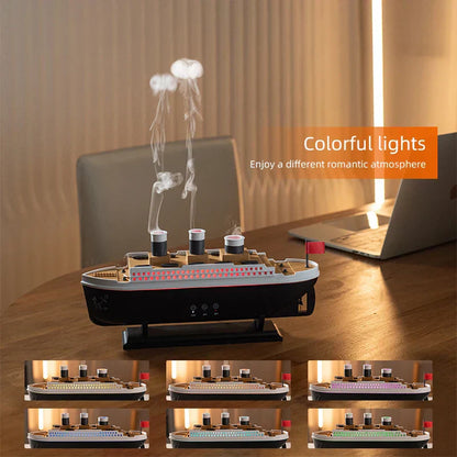 Cool Mist Ocean Breeze Ultrasonic Humidifier