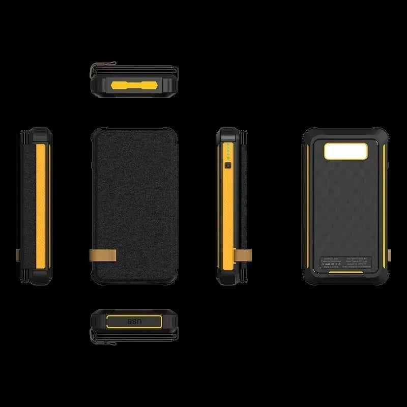 Compact Solar Powered Waterproof Phone Charger