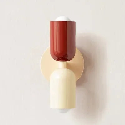 Classic White Dual Head LED Wall Lamp