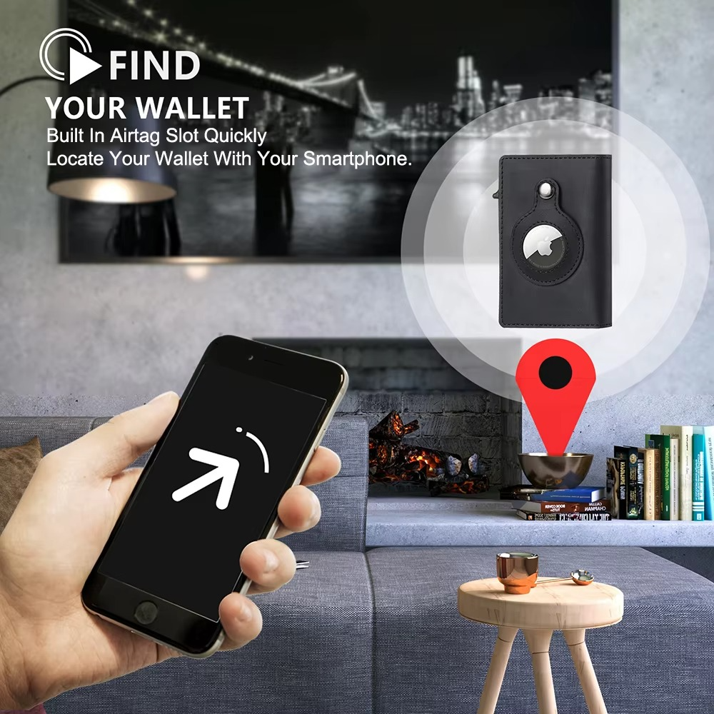 Premium Leather RFID Wallet with Card Slot