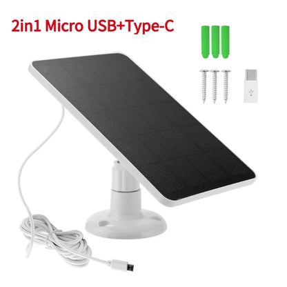 Portable 10W Solar Power Panel Charger Waterproof