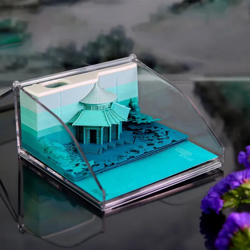 Bright LED Desktop Note Pad