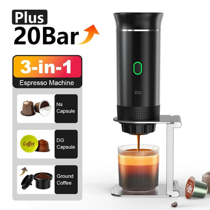 Compact Travel Espresso Coffee Brewer