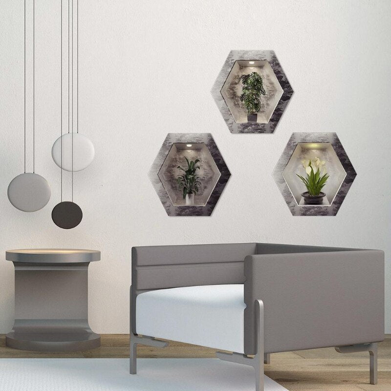 Decorative Indoor Plant Wall Stickers