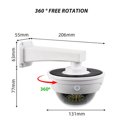 Durable Waterproof Solar Fake CCTV Camera