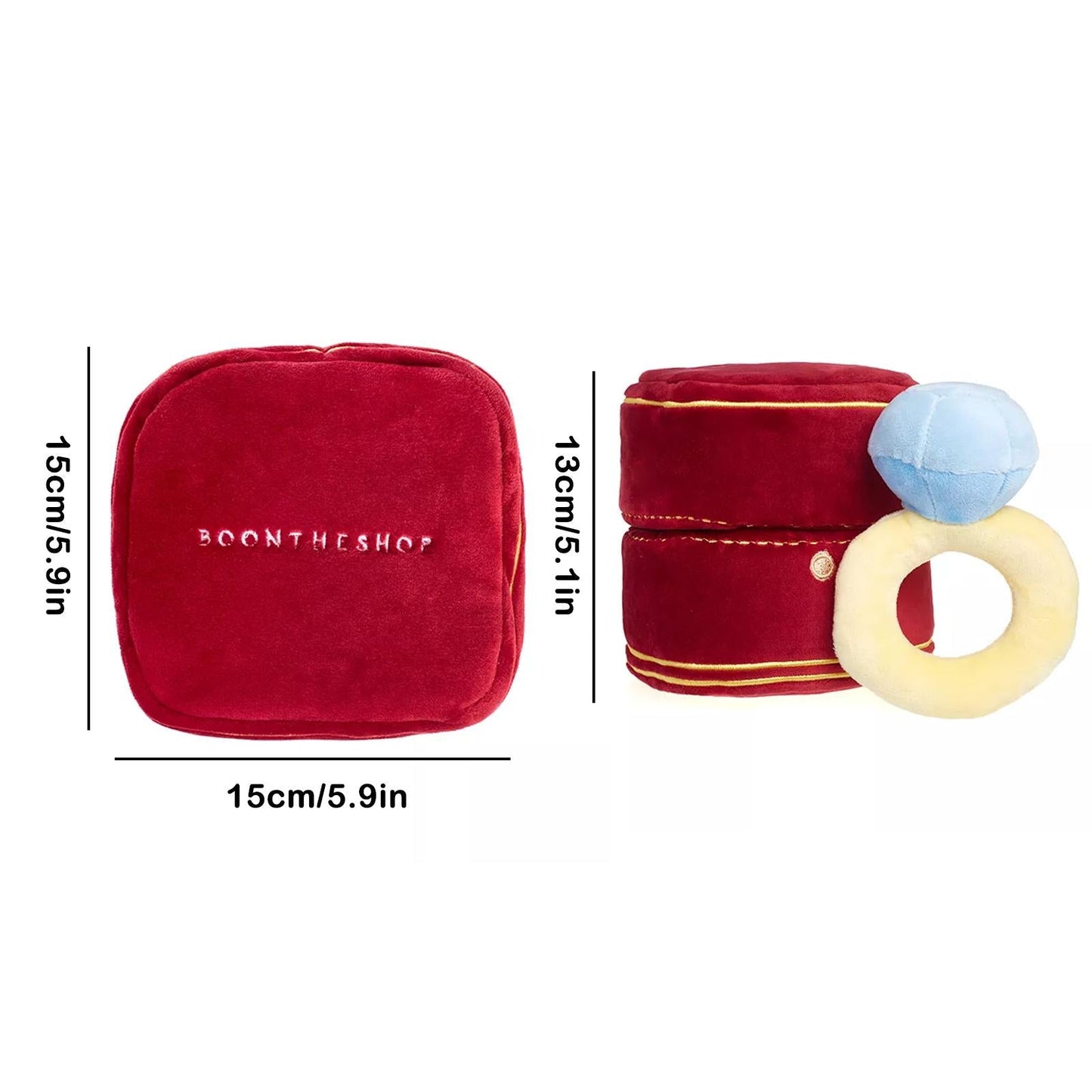 Lovely Romantic Heart Ring Box