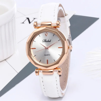 Luxury Diamond Quartz Watch