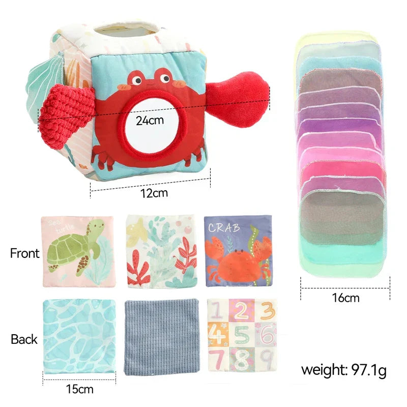 Gentle Infant Tissue Box Play Toy