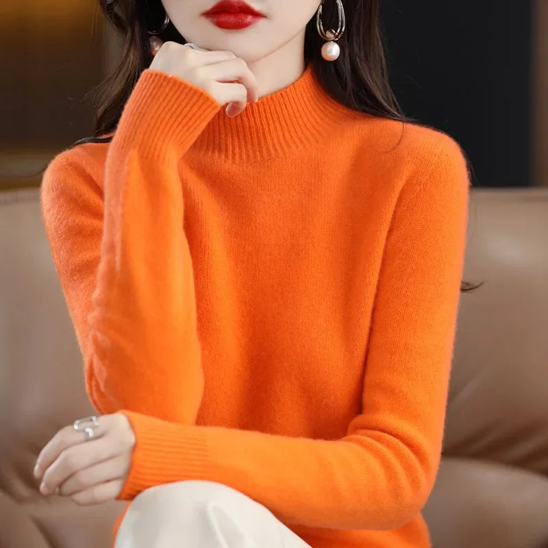 Cozy Fall Women's Cable Knit Sweater