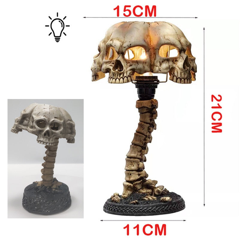 Trendy Dark Gothic Table Lamp - Luxicro