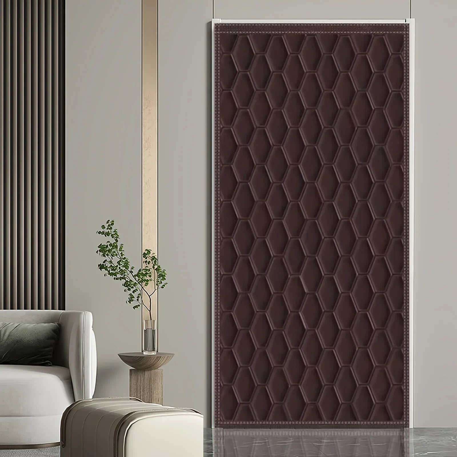 Energy Saving Insulated Door Curtain for Home - Luxicro