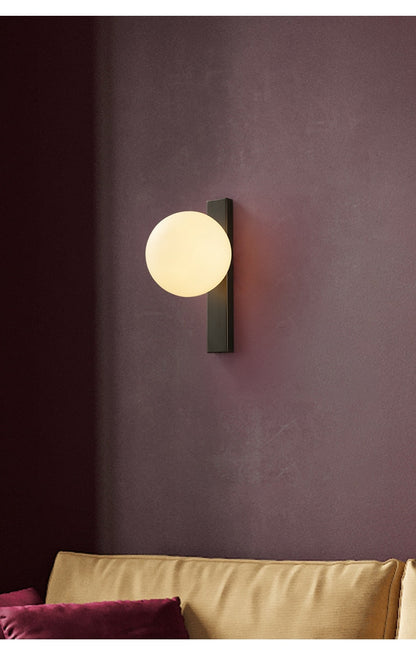 Modern Copper Estiluz LED Wall Light Fixture