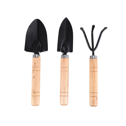Compact 3-Piece Garden Tool Set for Indoor Plants