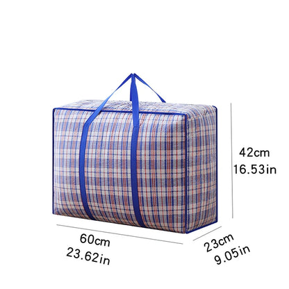 Collapsible Storage Tote with Easy Zipper Top