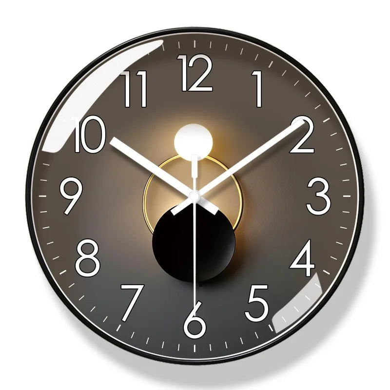 Contemporary Decorative Wall Clock with Sleek Style