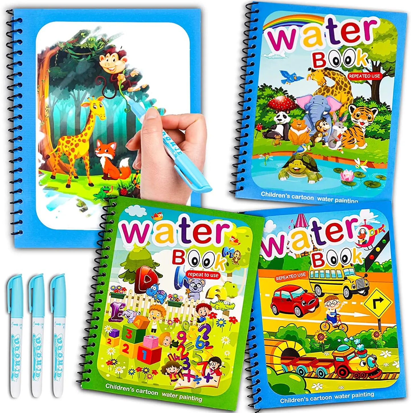 Colorful Children's Painting Activity Book