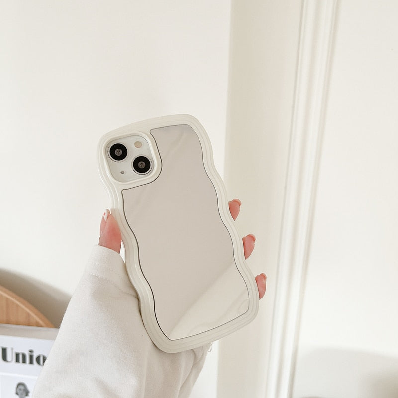 Stylish Wave LED Mirror Phone Case