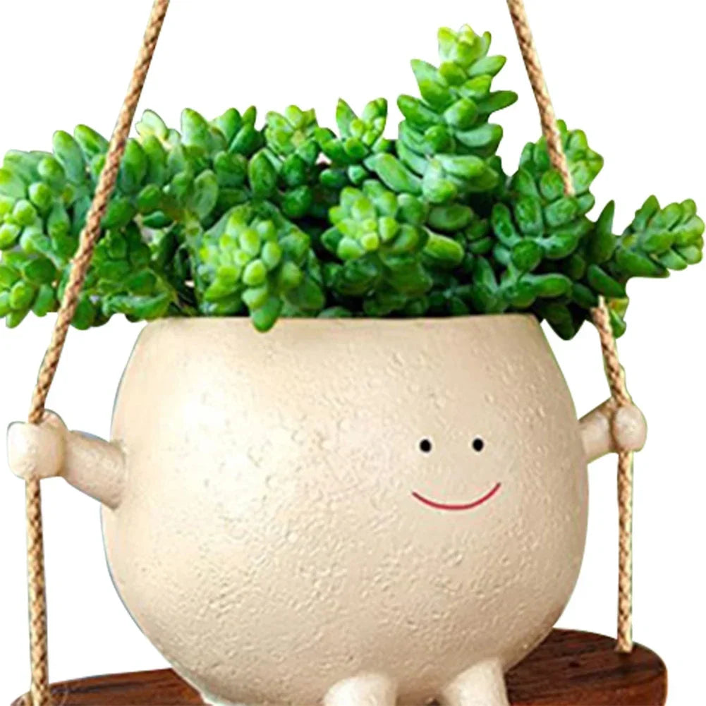 Colorful Friend Macramé Plant Hanger - Luxicro