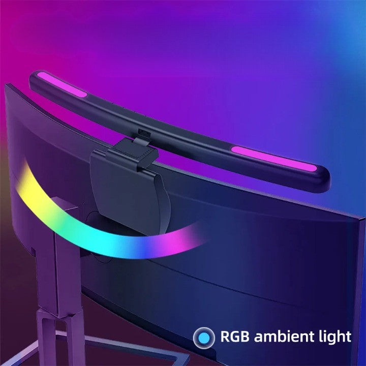 Slim LED Monitor Desk Light Bar - Luxicro