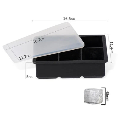 Big Flexible BPA Free Ice Tray