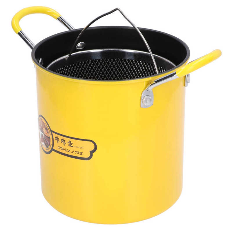 Space Saving Home Electric Fryer Pot
