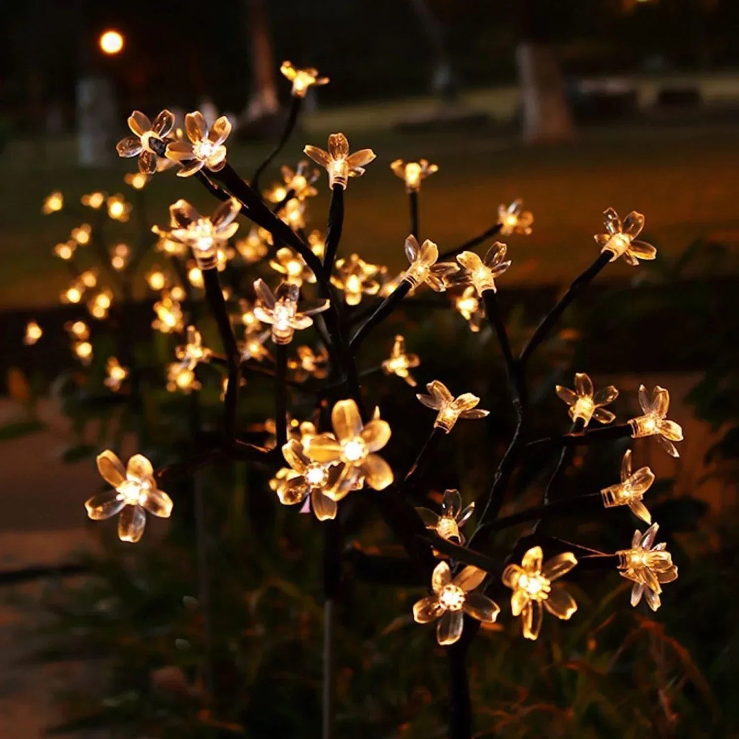 Colorful Solar Powered Garden Path Lights - Luxicro
