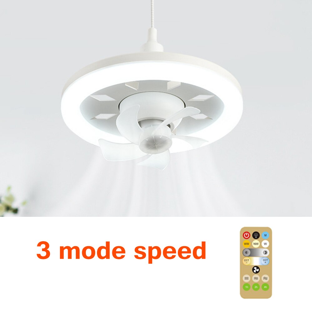Energy Saving Fan Ceiling Light Fixture