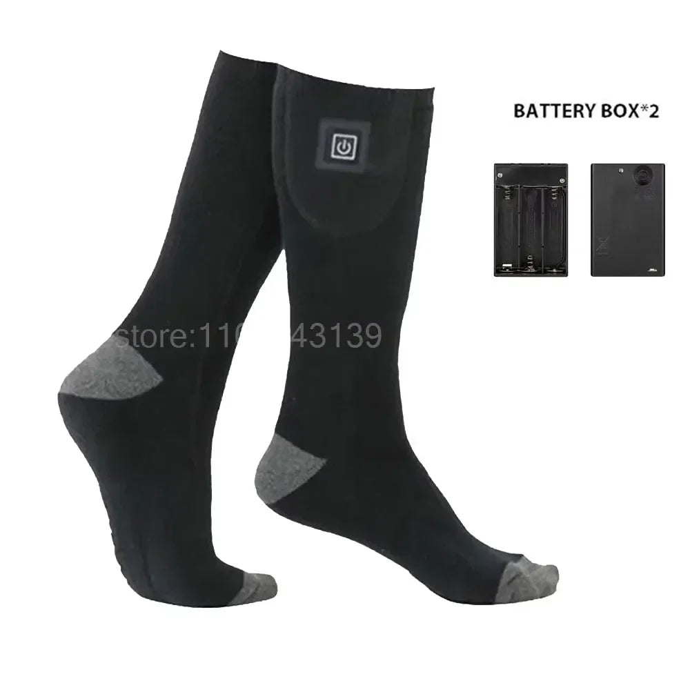 Cozy Battery Heated Socks for Men and Women