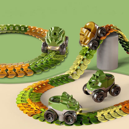 Exciting Kids Car Racing Track Set