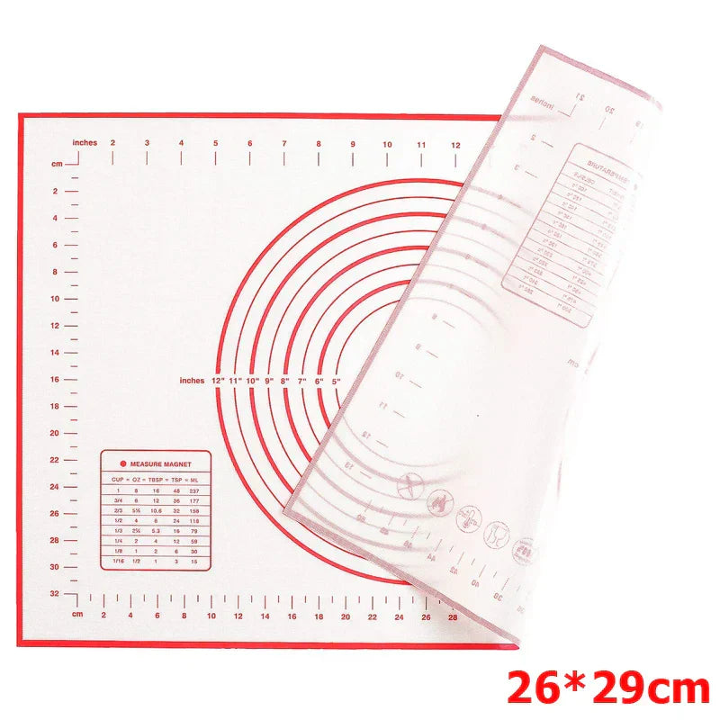 Non Stick Silicone Baking Mat with Grid Lines - Luxicro