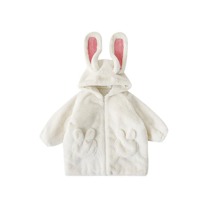 Cozy Kids Bunny Hooded Jacket