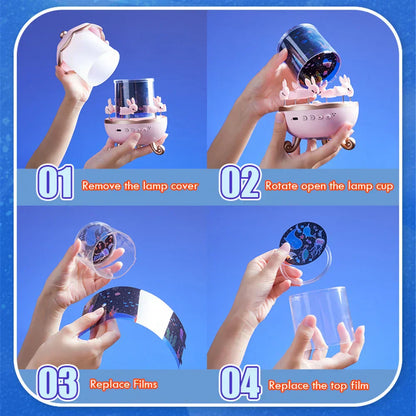 Fun Animal Nightlight Lamp Projector